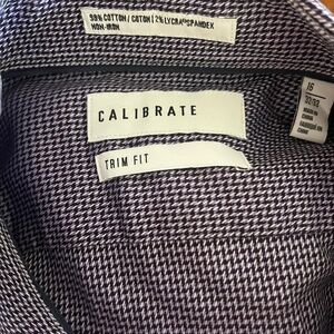 Calibrate men’s button down shirt